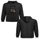 thumbnail image 2 of Sudadera con capucha con temática de música curativa, algodón agradable para la piel, top informal unisex.(S), 2 of 5