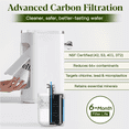 thumbnail image 3 of Bello Water Purifier - Water Filter Removes Chlorine, Lead, PFAS For Clean & Safe Hydration- Water Filtration System Delivers Fresh, Flavored Water with Natural Ingredients & Zero Sugar - Starter Pack, 3 of 7