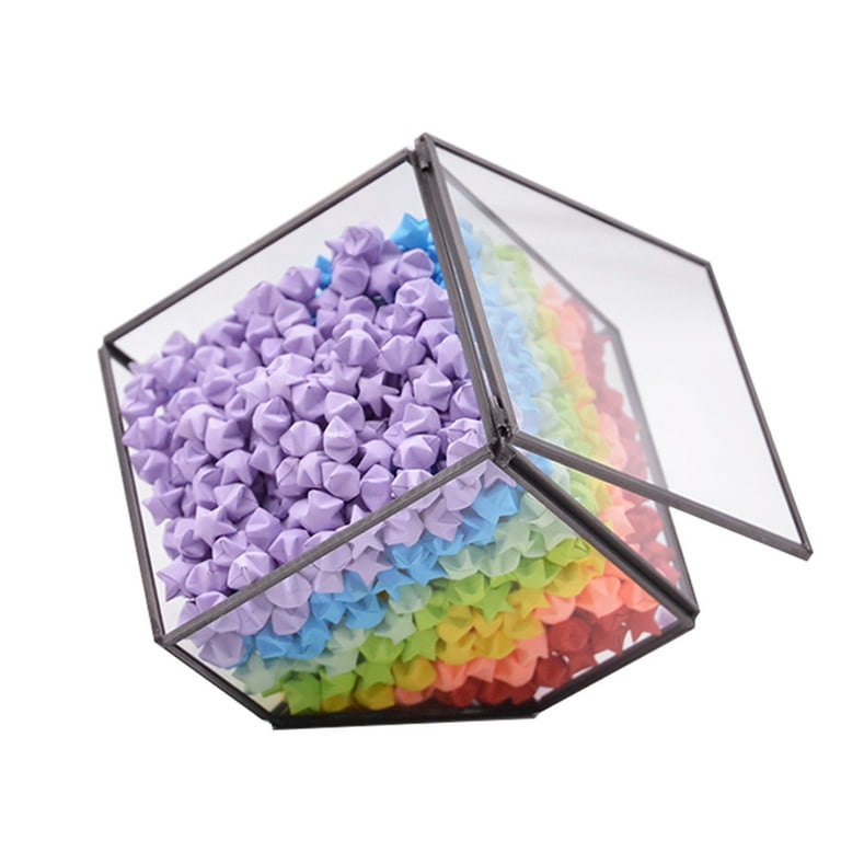 4050pcs Solid Color Origami Star Folding Paper Strips Pentagram Paper for DIY Craft(27 Colors), Size: 24x17x3.5CM