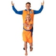 thumbnail image 5 of Dragon Ball Z Womens' Kanji Symbol Cosplay Costume Skater Criss-Cross Sash Dress, 5 of 7