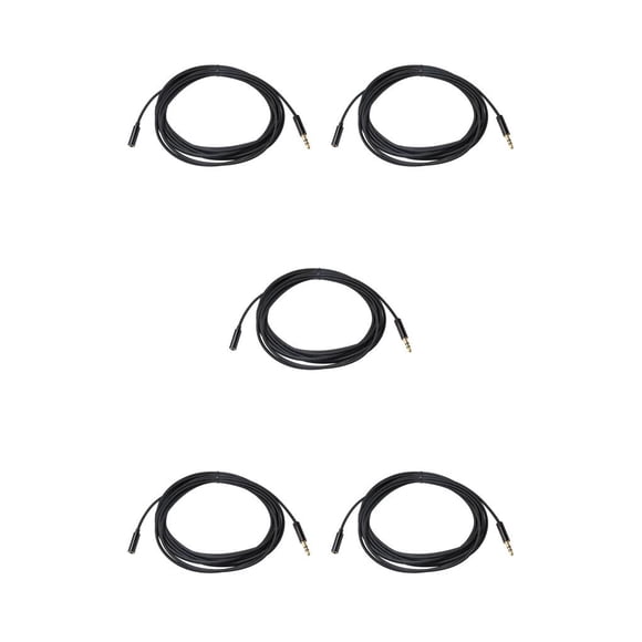 Sidaley Cable de extensión de Audio para auriculares, micrófono, DVD, adaptador a de 3,5mm, conector de conversión, accesorios Type8 NO8