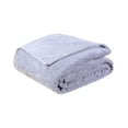 thumbnail image 5 of HEALEEP 1Pack Thick Flannel Fleece Blanket Grey Bedding Warm Winter Use 27.5x39.4in, 5 of 5