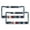 Pattern-171, variant on Bicycle with An American Flag Wildflowers And Daisies License Plate Frames 2 Pieces Bike Retro Blue Bicycle with Flowers in Basket Car Front License Plate FrameMetal License Plate Frame