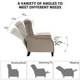thumbnail image 5 of Bonzy Home Pushback Recliner Fabric Reclining Chair Sofa for Living Room, Cream, 5 of 6