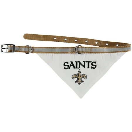 - New Orleans Saints Pet Collar Bandana