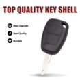 thumbnail image 2 of Carcasa de Llave de Coche Mando de Recambio 2 Botones Cuchilla Sin Cortada, 2 of 11