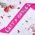 thumbnail image 5 of Last Rodeo Bachelorette Sash Western Cowgirl Bachelorette Party Decoration Cowgirl Nashville Bachelorette Bride Sash for Bridal Shower, Western Theme Party, Cowgirl Bachelorette Party Decorations, 5 of 7