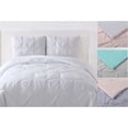 thumbnail image 4 of My World Pleated Lavender Twin XL Duvet Set, 4 of 5