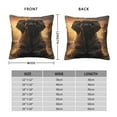 thumbnail image 2 of Honeii Lake Meditating Elephant Print Throw Pillow, Square Decorative Pillow Forms Soft Fluffy Plump Pillow Decorative Pillow Inserts,Couch Pillows-12"x12", 2 of 7