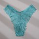 thumbnail image 2 of Gibobby Bragas Bikini Elásticas Bragas mujer Tanga Un conjunto colores Optiont Lencería Flores huecas Lados Bragas encaje （Glauco， L), 2 of 4
