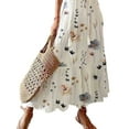thumbnail image 3 of DYMADE Retro Sling Maxi Flowy Summer Loose Women Boho Dress, 3 of 4