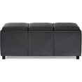 thumbnail image 6 of Homestock Eclectic Exclusivity 42 Inch Wide Rectangle Storage Ottoman, 6 of 47