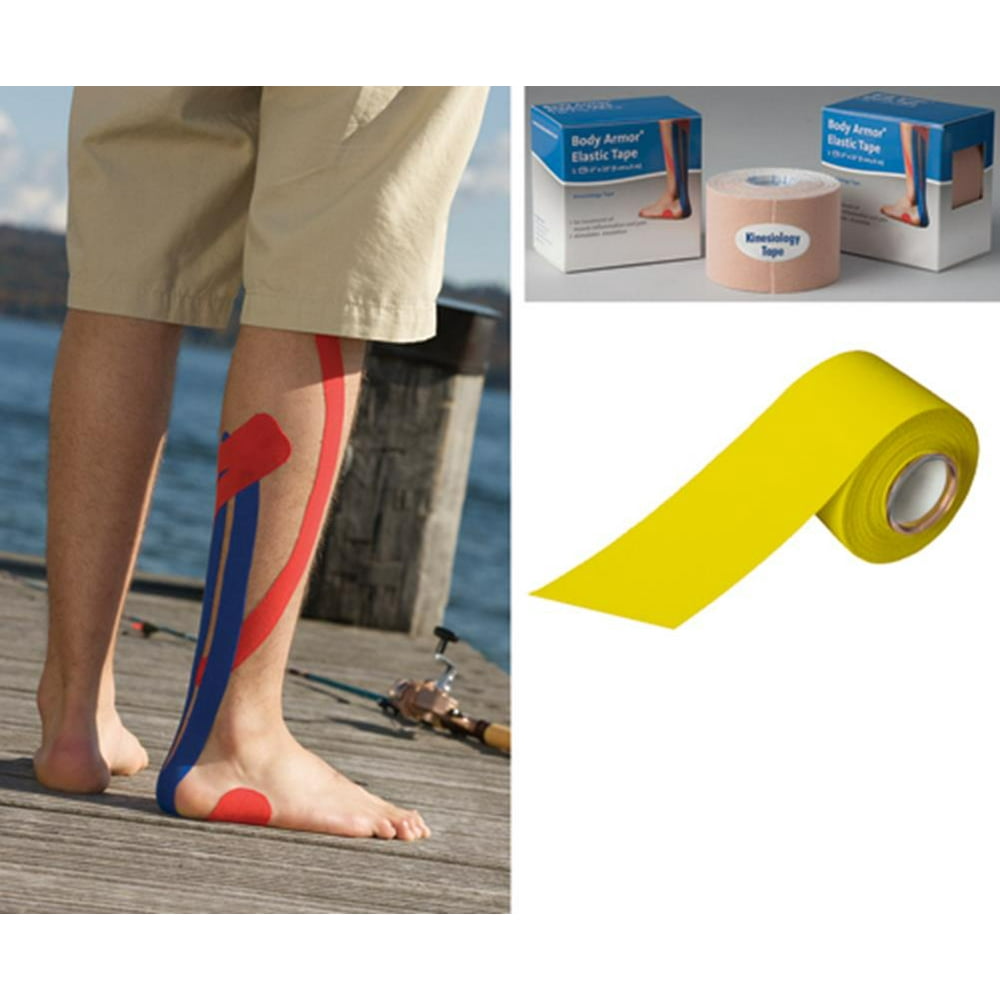 Kinesiology Tape 2 x 16.5' Yellow