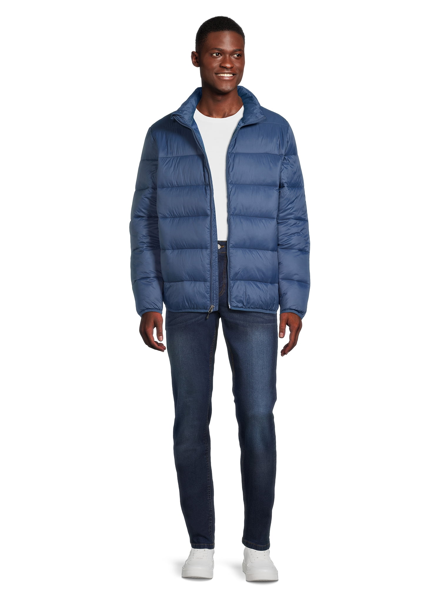 Swiss tech men's cheap puffer jacket review