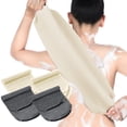 thumbnail image 1 of Exfoliante para espalda Moukeren con asas, 4 paquetes de nailon, 1 of 6