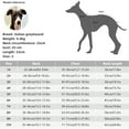thumbnail image 4 of Italian Greyhound Dog Shirt Turtleneck Whippet Sweatshirt Pullover Dog Jumpsuit, 4 of 6