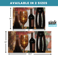 thumbnail image 6 of Sink Out of Sight Adjustable Flow Through Sink Cover 20 x 30 Wine and Romance, 6 of 12