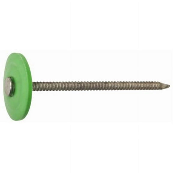 Hillman Fasteners 461503 Galvanized Plastic Cap Roofing Nails - 2 in.