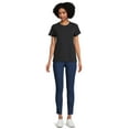 thumbnail image 6 of RealSize Women's Crewneck Tee with Short Sleeves, Sizes XS-XXXL, 6 of 6