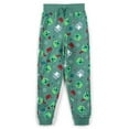 thumbnail image 4 of Minecraft Creeper Skeleton Christmas Fleece Pullover Sweatshirt and Jogger Pants Outfit Set Little Kid to Big Kid, 4 of 5
