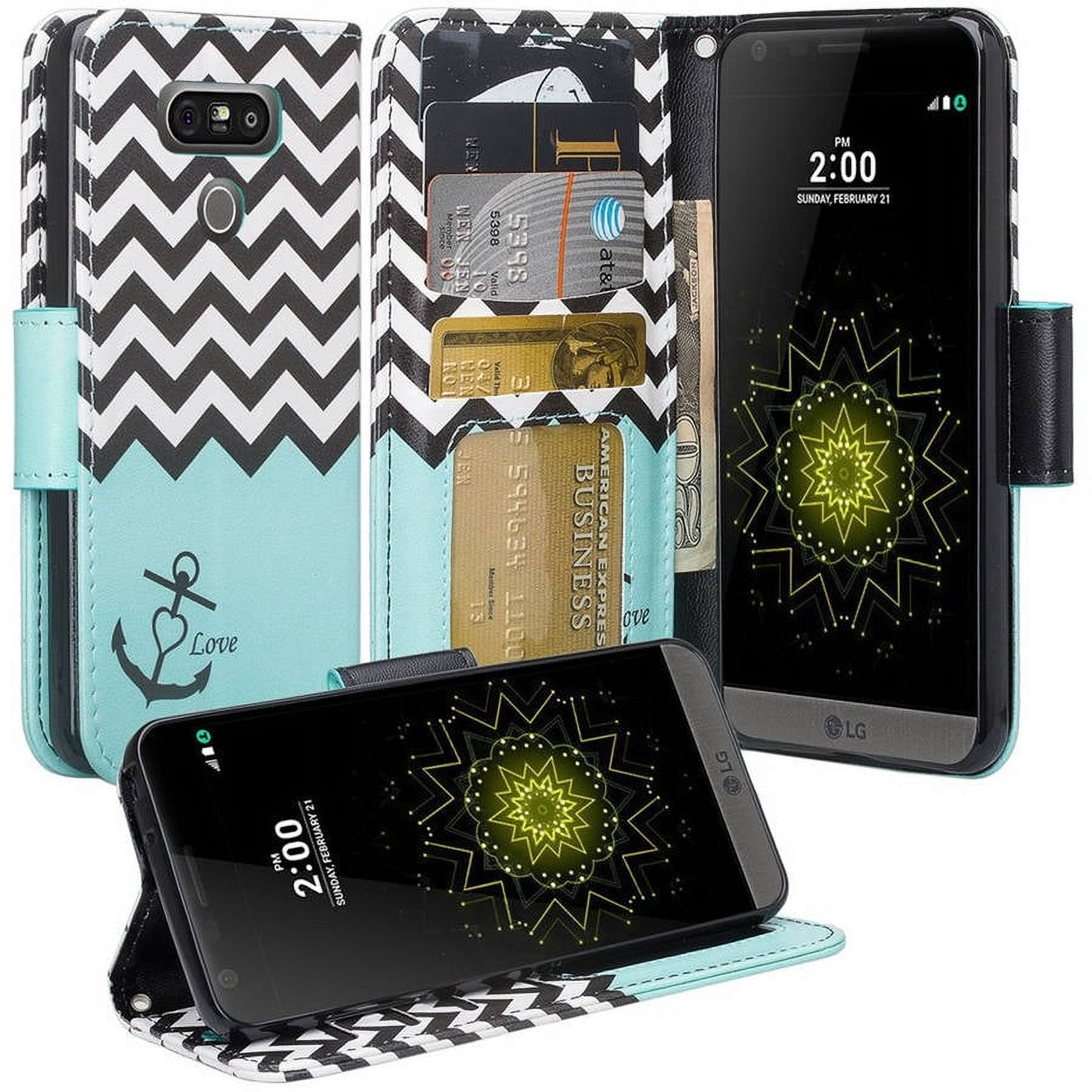 Protective Wallet Stand Case for LG G6 Perfect Fit