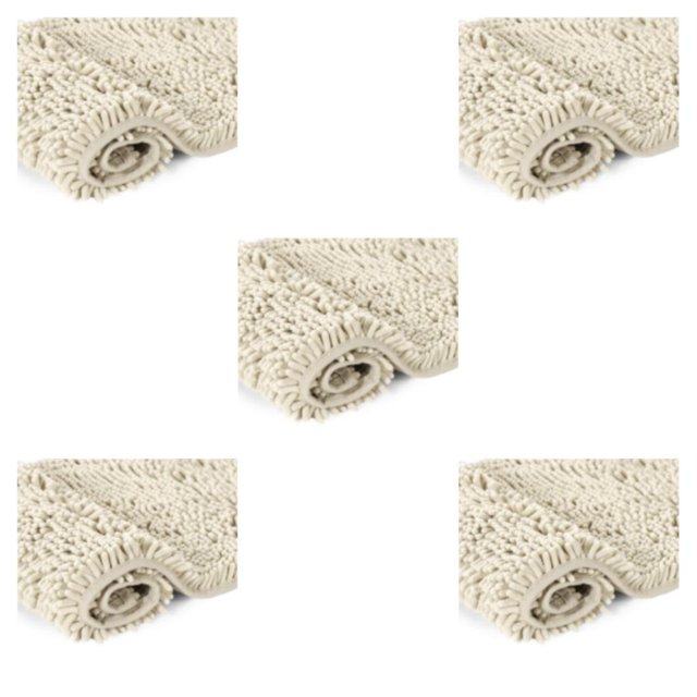 Toystoory Alfombrilla de chenilla sin derramamiento con fuerte absorción de agua, alfombrilla para pies de baño, máquina de entrada, lavable, Type2 NO2