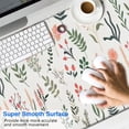 thumbnail image 2 of Long Mouse Pads for Desk,Pioneer Flower Floral Print Pattern Desk Mats on Top Of Desks, Desk Mouse Pad Extra Large with 3mm Non-Slip Base and Stitched Edge for Gaming,Office,Work,Home 47.3"x23.6", 2 of 6