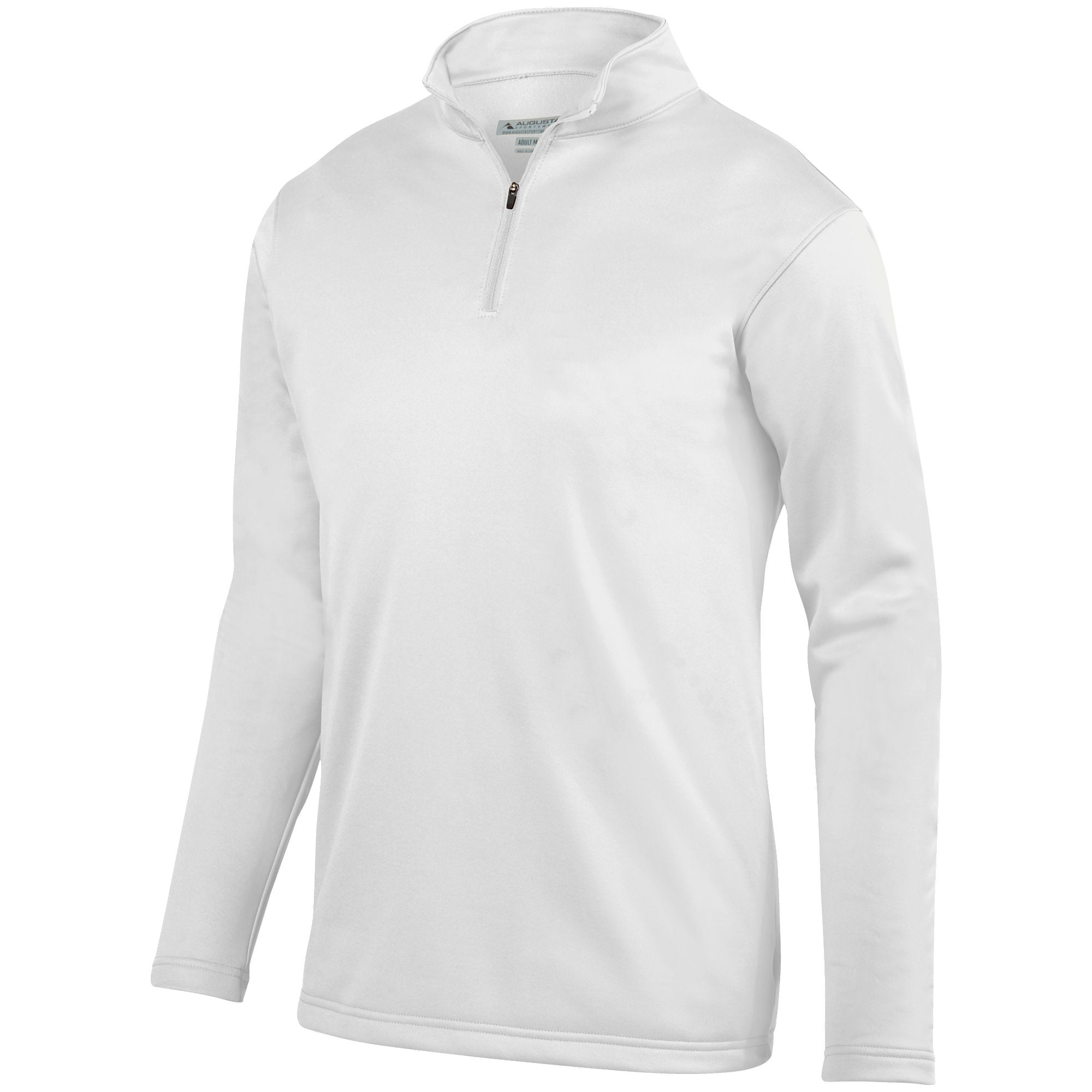 Augusta Sportswear 5XL Wicking Fleece Pullover White 5507