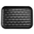 thumbnail image 3 of Coofit Rectangle Pizza Pan Hole Design Sturdy Carbon Steel Baking Tray Barbecue Pan, 3 of 10