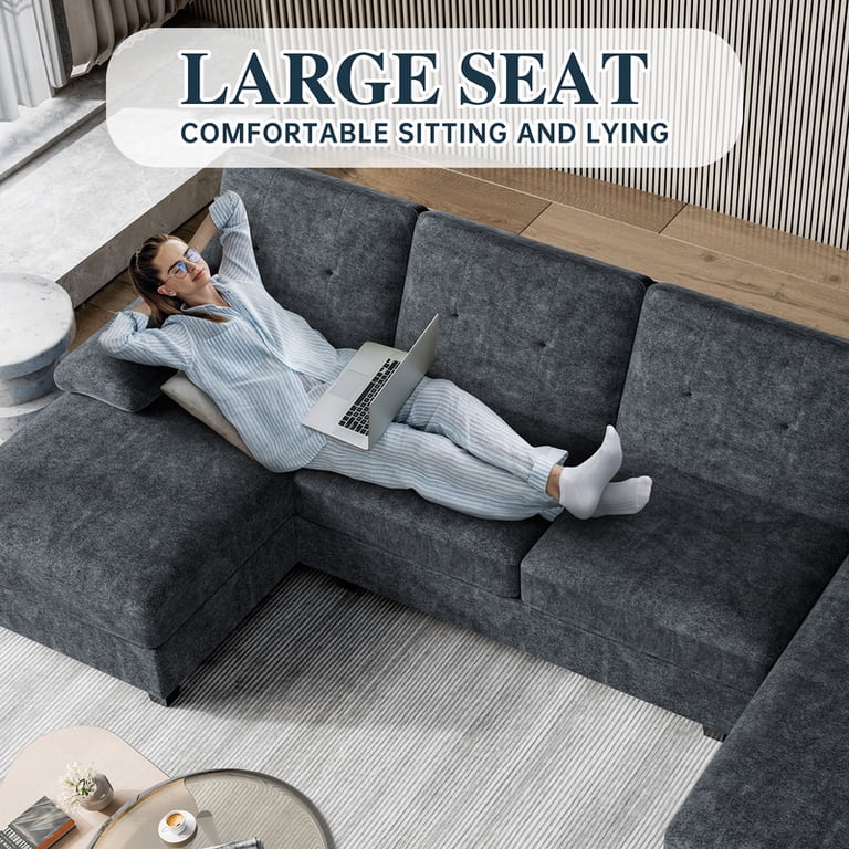 Walsunny 49'' Loveseat Sofa, Modern 2-Seater, Upholstered with