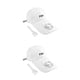 thumbnail image 3 of Naiovety Hat fan visor de sol deportes enfriamiento de los deportes de enfriamiento de del ventilador Ajustable al aire libre Senderismo de béisbol blanco 2piezas Naiovety CBP175682, 3 of 6