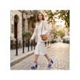 thumbnail image 6 of BLISSFUL STEP Platform Ankle Strap Open Toe Block Heel Sandals for Women Royal Blue 7.5, 6 of 6