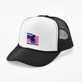 thumbnail image 4 of CafePress - Bigfoot Born In USA - Adjustable Unisex Printed Trucker Hat with Mesh Back, 4 of 9