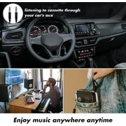 Digitnow Portable Cassette Player, Converter Recorder Convert Tapes to Digital MP3 Save into USB Flash Drive/ No PC Required ,Black