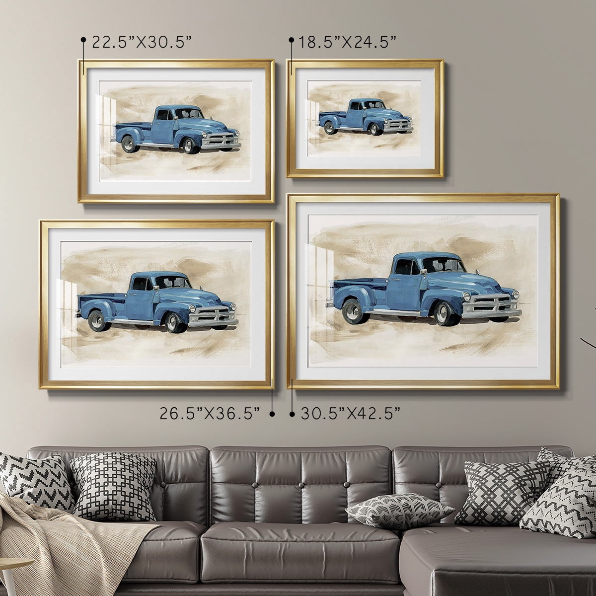 Pickup I Premium Framed Print - Ready to Hang