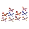 thumbnail image 3 of Aviones planeadores de 10 piezas para niños, juguetes de avión de espuma, favores de fiesta de avión, de aula, juguetes voladores al aire, 3 of 9