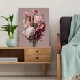 thumbnail image 5 of Vintage Floral Arrangement Canvas Print Wall Art for Living Room Office Kitchen Hotel Apartment, 5 of 8