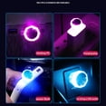 thumbnail image 3 of Riwesomey 4 piezas mini USB luz ambiental del coche iluminación interior atmósferas sin cableado vehículo ligero carga de energía móvil Type3 NO3, 3 of 6