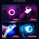 thumbnail image 3 of Riwesomey 4 piezas Mini USB Car Ambient Plug Light Interior Colorful Night Lighting Luz decorativa Automóvil PC Accesorio Type3 NO3, 3 of 6
