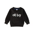 thumbnail image 2 of KaLI_store Graphic Hoodie Boys Print Hoodie Pullover Hooded Sweatshirts Black,3-4 Years, 2 of 2