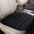thumbnail image 2 of Pretyzoom Car Cushion for Car Use Black Plush Soft Comfortable Seat Pad with Straps and Hooks, 2 of 4