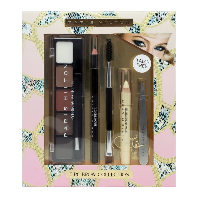 Kit de Cejas Paris Hilton Cosmetics Colección de Cejas 5 Pz