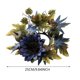 thumbnail image 3 of Flores artificiales de San Valentín, hojas de arce, velas, coronas con girasoles, velas de otoño, porta anillos para el Día de Acción de Gracias, mini velas artificiales de otoño para decoración de, 3 of 4