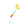 thumbnail image 2 of Billuyoard Juguete para gatos, pluma colgante, divertido juguete interactivo Self-hey, telescópico ajustable, varita para jugar, suministros para Juguetes de animales pequeños Tipo 1, 2 of 6