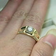 thumbnail image 2 of 2Ct Round Cut Lab-Created Diamond Men's Wedding Band Ring 14K Yellow Gold Plated, 2 of 2