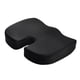 thumbnail image 2 of Cojín de asiento-cojín de espuma de memoria para asiento, oficina, silla de escritorio de ordenador, coche, viaje-para ciática, coxis alivio del dolor - Negro Baoblaze cojín de asiento de espuma viscoelástica, 2 of 8