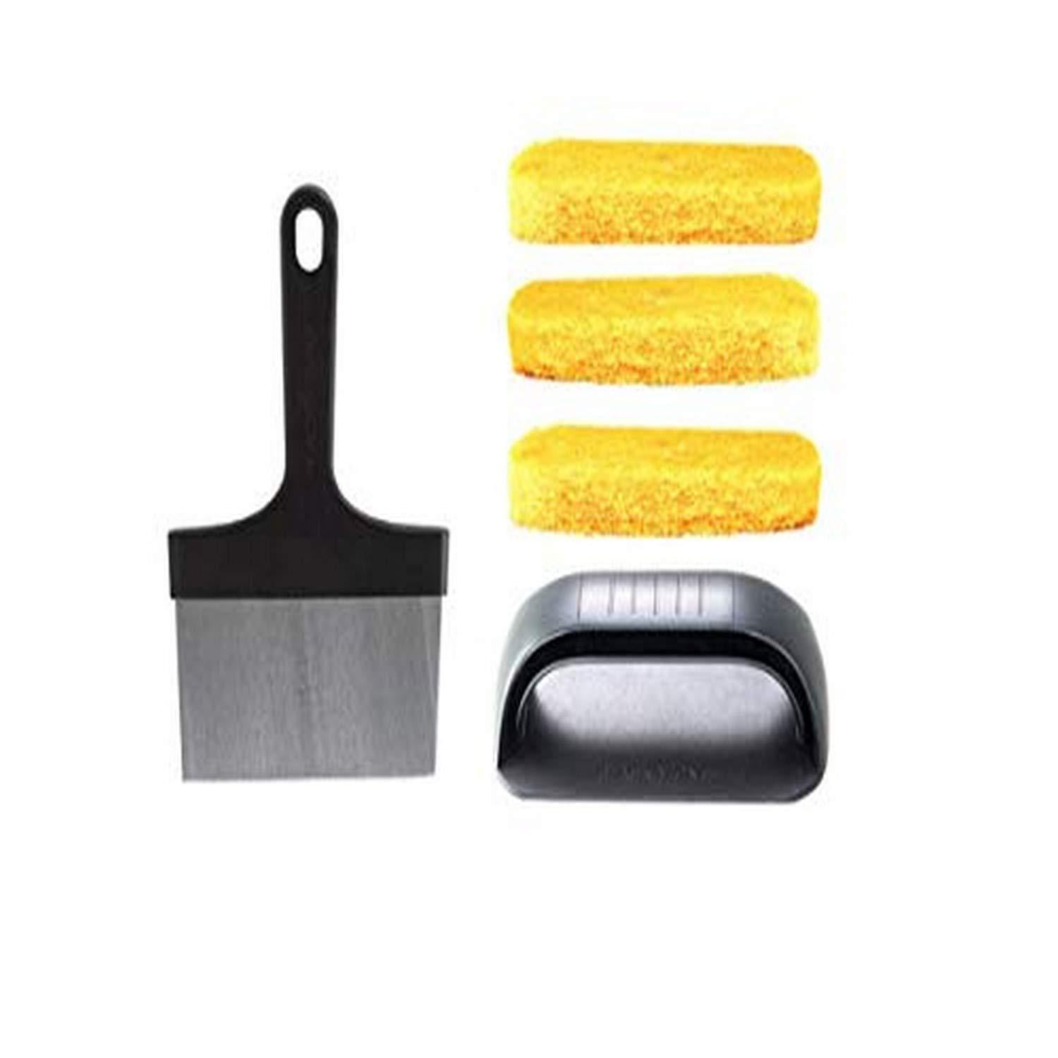 Griddle Grill Scourer Pad Heavy Duty Oven Cleaning BBQ Grills Cleaner