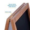 thumbnail image 3 of VersaChalk VC113-B A-Frame Rustic Wood Indoor Outdoor Free-Standing Chalkboard, 3 of 5