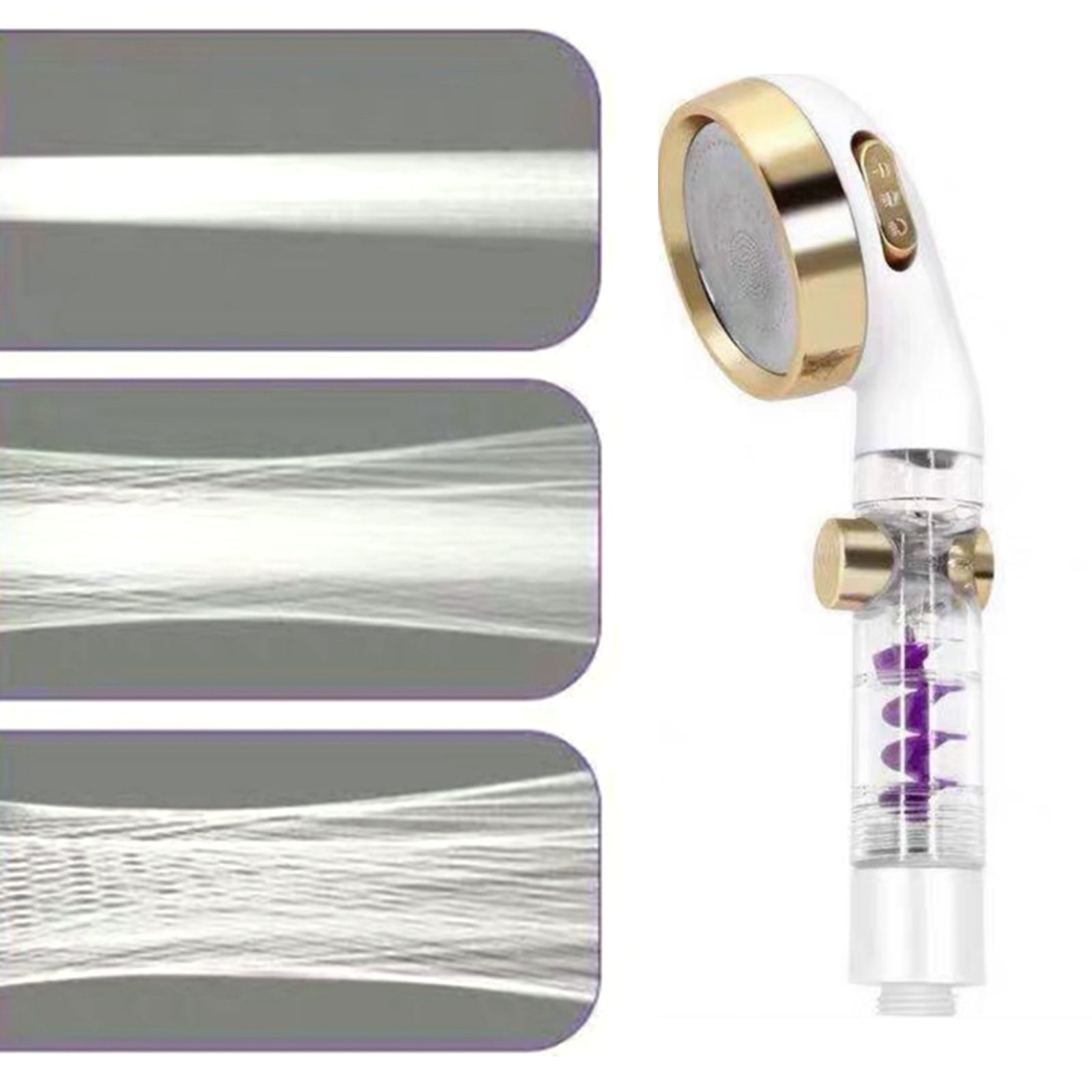 RELOIVE Hand Power Shower Head Polish Head for Shower Turbocharger