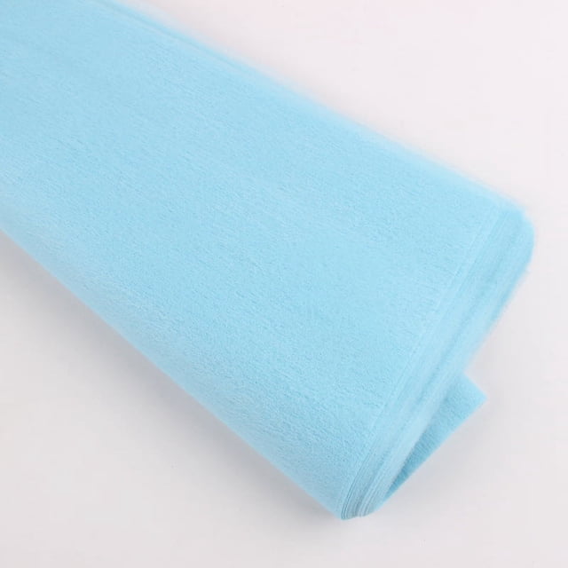 Nvzi cotton paper single color semi transparent non-woven fabric lining paper, bouquet hand held paper, pleated paper 50 * 50cm (sky blue)
